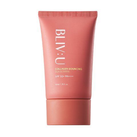 Сонцезахисний крем з колагеном BLIV:U Collagen Bouncing Sunscreen, 50 мл NC002357 фото