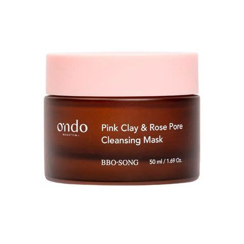Очищувальна маска з рожевою глиною та трояндою Ondo Beauty 36.5, 50 мл NC002171 фото