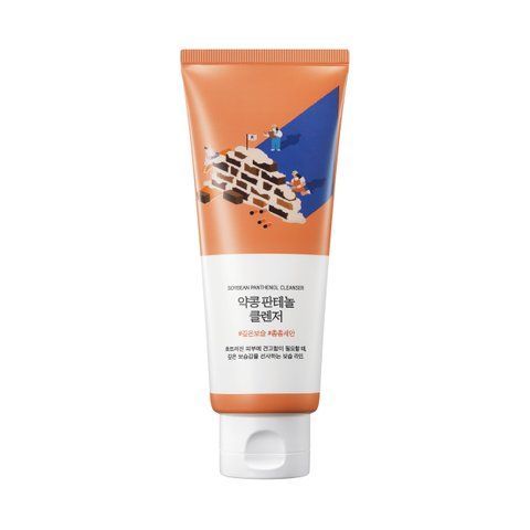 Пінка для умивання з екстрактом соєвих бобів та пантенолом ROUND LAB Soybean Panthenol Cleanser, 150 мл NC003809 фото