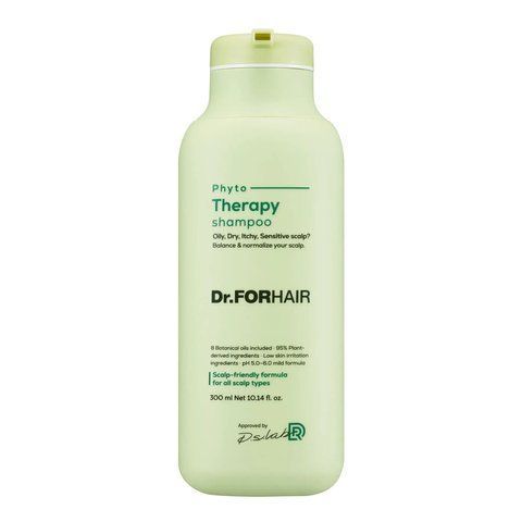 Фітотерапевтичний шампунь для чутливої шкіри голови Dr.FORHAIR Phyto Therapy Shampoo, 300мл NC001232 фото