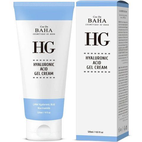 Крем-гель з гіалуроновою кислотою Cos De BAHA Hyaluronic Acid Gel Cream 120 ml NC001870 фото