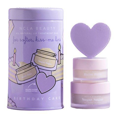 Подарунковий набір для догляду за губами &laquo;Святковий торт&raquo; NCLA Beauty Birthday Cake Lip Care Set, 10 мл + 15 мл NC003098 фото