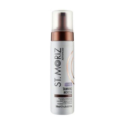 Автобронзат-мус для темної шкіри St Moriz Advanced Colour Correcting Mousse Dark 200ml NC002407 фото