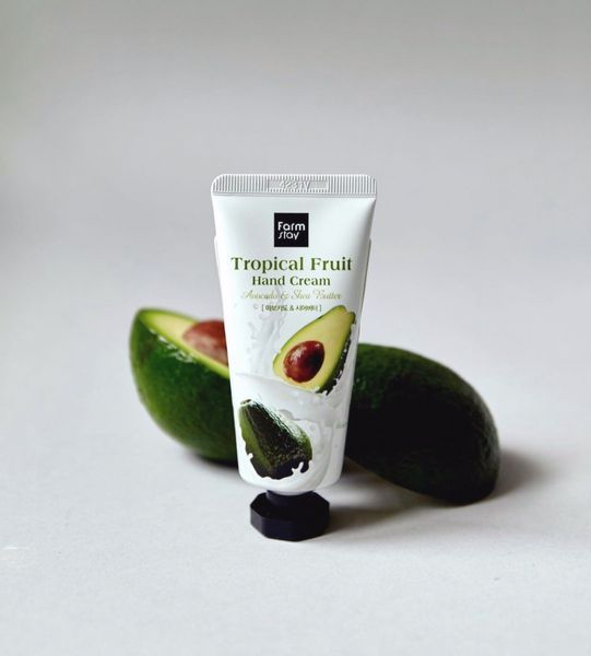 Крем для рук з авокадо і олією ши Farmstay Tropical Fruit Hand Cream Avocado 50 ml NC000360 фото
