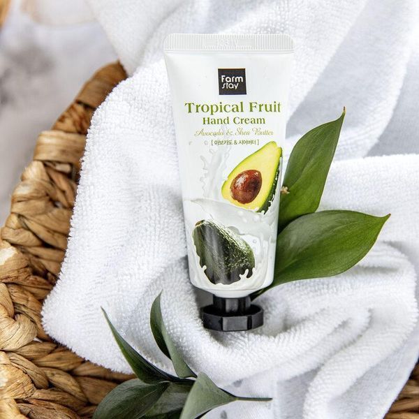 Крем для рук з авокадо і олією ши Farmstay Tropical Fruit Hand Cream Avocado 50 ml NC000360 фото