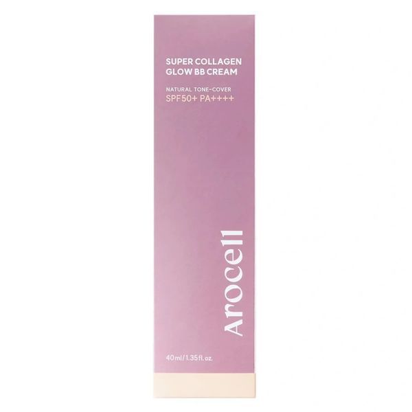 ВВ-крем з колагеном з ефектом сяйва Arocell Super Collagen Glow BB Cream, 40 мл NC004527 фото