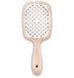 Гребінець для волосся Janeke Superbrush бежевий з білим NC000593 фото 2