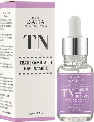 Сироватка для обличчя та шиї Cos De Baha Tranexamic Serum 30ml NC000444 фото