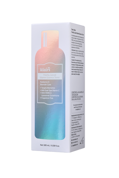 Тонер-есенція з вітаміном C DEAR, KLAIRS Freshly Juiced Vitamin Essence Toner 180 мл NC003691 фото