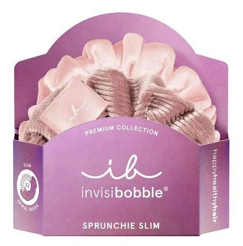 Резинка-браслет для волосся invisibobble SPRUNCHIE SLIM PREMIUM La Vie En Rose NC002115 фото