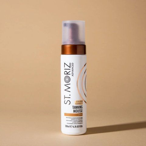 Автобронзат-мус для світлої шкіри St Moriz Advanced Colour Correcting Mousse Light 200ml NC002408 фото