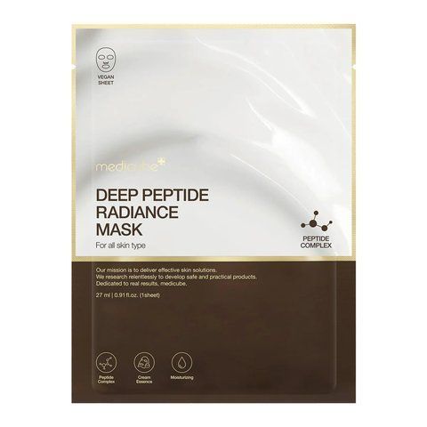 Регенеруюча кремова маска з пептидами Medicube Deep Peptide Radiance Mask, 27 мл NC003219 фото