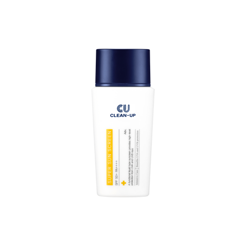Сонцезахисний флюїд з мінеральними та органічними фільтрами CU SKIN Clean-Up Super Sun Screen SPF 50+ PA++++, 50 мл NC004368 фото