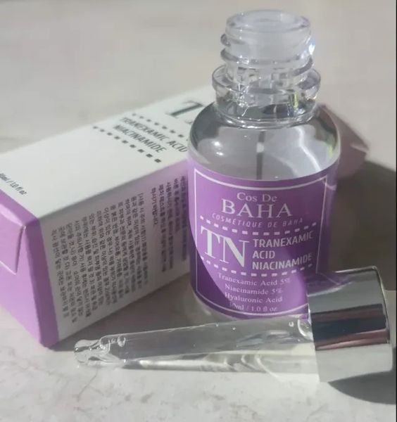 Сироватка для обличчя та шиї Cos De Baha Tranexamic Serum 30ml NC000444 фото