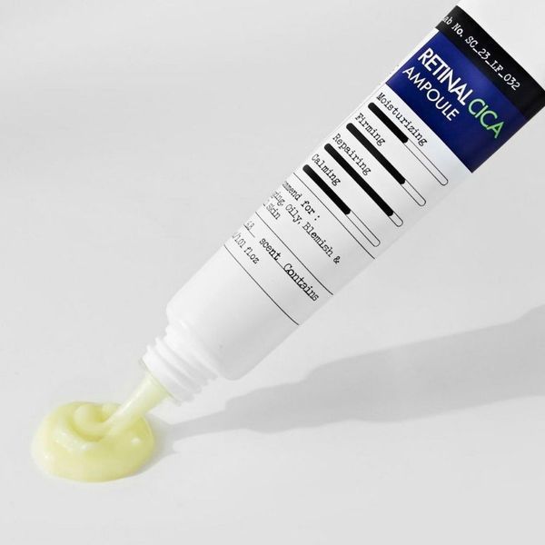 Оновлююча сироватка з 0.015% ретиналю Derma Factory Retinal CICA Ampoule, 30 мл NC004198 фото