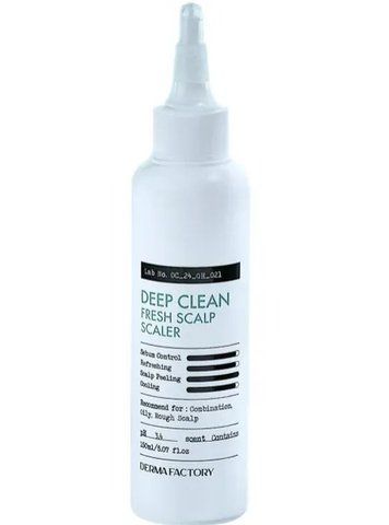 Сироватка&ndash;пілінг для шкіри голови Derma Factory Deep Clean Fresh Scalp Scaler, 150 мл NC004199 фото