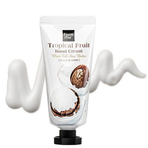 Крем для рук з олією ши FarmStay Tropical Fruit Hand Cream Moist Full Shea Butter 50 ml NC000362 фото