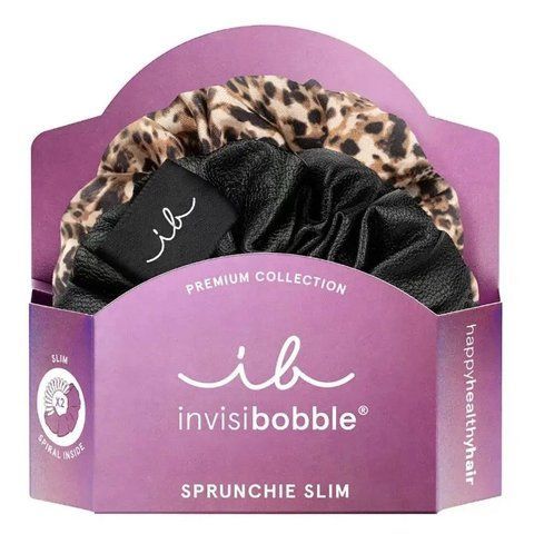 Резинка-браслет для волосся invisibobble SPRUNCHIE SLIM PREMIUM Leo Is The New Black NC002116 фото
