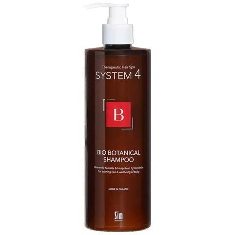 Біо Ботанічний шампунь від випадіння волосся Sim Sensitive System 4 BB Shampoo, 500 мл NC004242 фото