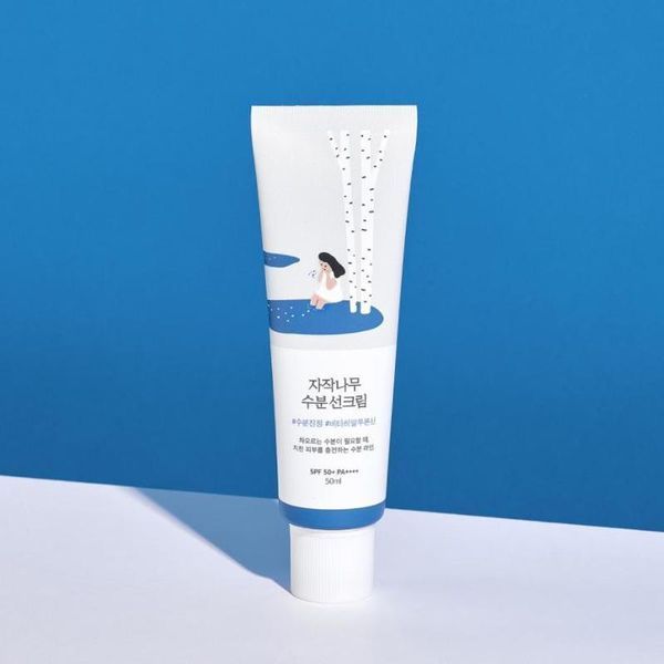 Сонцезахисний крем з березовим соком ROUND LAB Birch Juice Moisturizing Sunscreen, 50 мл NC000470 фото