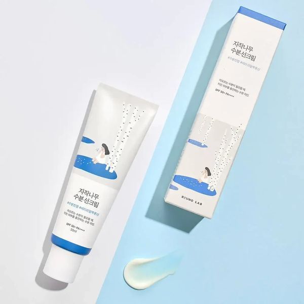 Сонцезахисний крем з березовим соком ROUND LAB Birch Juice Moisturizing Sunscreen, 50 мл NC000470 фото
