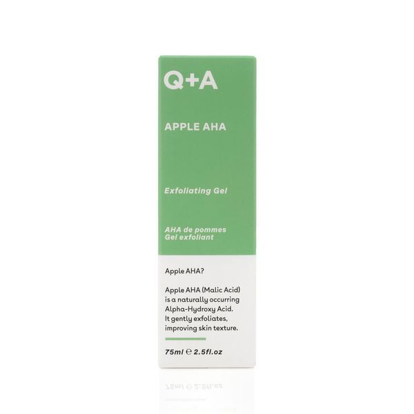 Відлущуючий гель з кислотами для обличчя Q+A Apple AHA Exfoliating Gel, 75 мл NC000225 фото