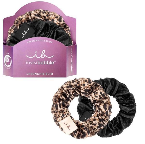 Резинка-браслет для волосся invisibobble SPRUNCHIE SLIM PREMIUM Leo Is The New Black NC002116 фото