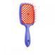 Гребінець для волосся Janeke Superbrush фіолетовий з жовтогарячим NC000595 фото