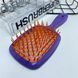 Гребінець для волосся Janeke Superbrush фіолетовий з жовтогарячим NC000595 фото 3