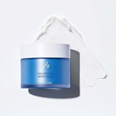 Зволожуючий нічний крем-маска з гіалуроновою кислотою Dr.Ceuracle Hyal Reyouth Night Cream, 60 г NC000939 фото