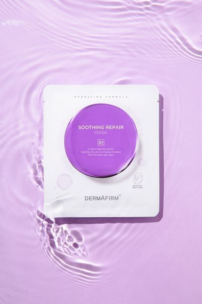 Тканинна маска для відновлення шкіри DermАfirm Soothing Repair Mask R4, 1 х 30 мл NC002671 фото