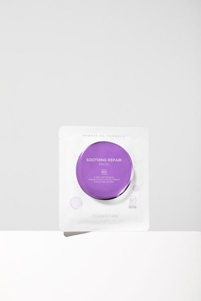 Тканинна маска для відновлення шкіри DermАfirm Soothing Repair Mask R4, 1 х 30 мл NC002671 фото