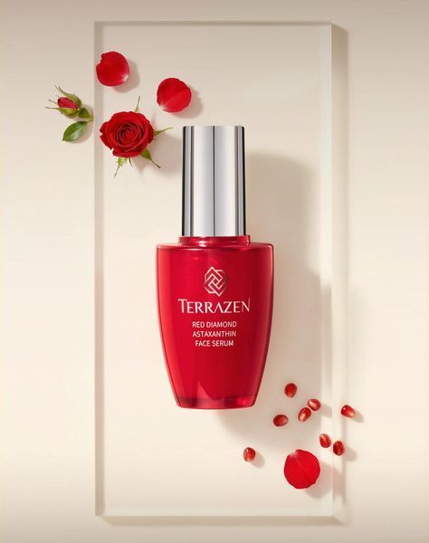 Сироватка для обличчя з астаксантином TERRAZEN Red Diamond Astaxanthin Face Serum, 50 мл NC004128 фото