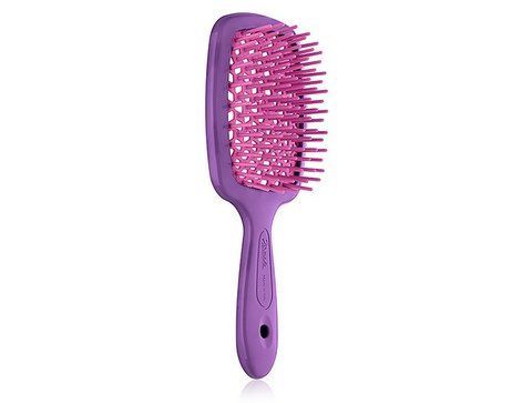 Гребінець для волосся Janeke Superbrush фіолетовий із рожевим NC000596 фото