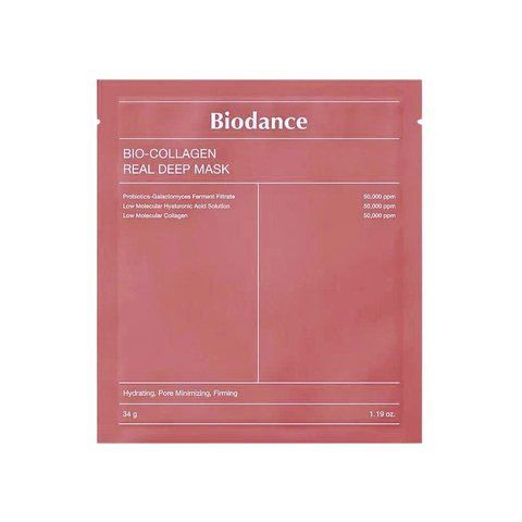 Нічна гідрогелева маска з колагеном Biodance Bio-Collagen Real Deep Mask, 34g, 1 шт NC002588 фото