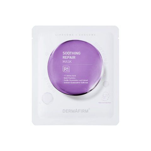 Тканинна маска для відновлення шкіри DermАfirm Soothing Repair Mask R4, 1 х 30 мл NC002671 фото