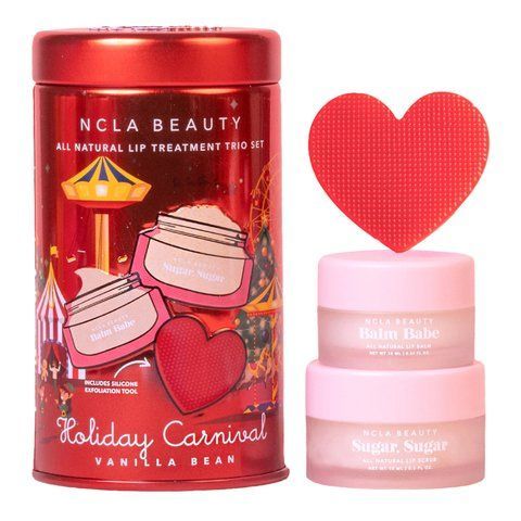 Подарунковий набір для догляду за губами &laquo;Ваніль&raquo; NCLA Beauty Holiday Carnival Lip Care Set, 10 мл + 15 мл NC003101 фото