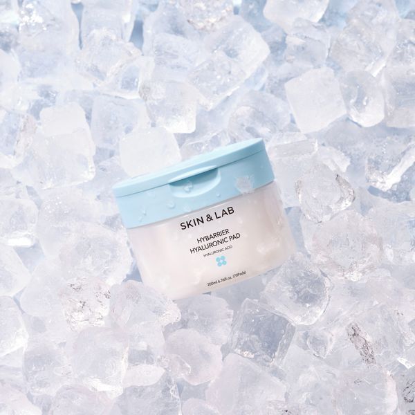 Зволожувальні педи з гіалуроновою кислотою SKIN&LAB Hybarrier Hyaluronic Pad, 70 шт NC003929 фото