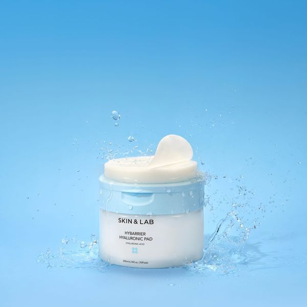 Зволожувальні педи з гіалуроновою кислотою SKIN&LAB Hybarrier Hyaluronic Pad, 70 шт NC003929 фото