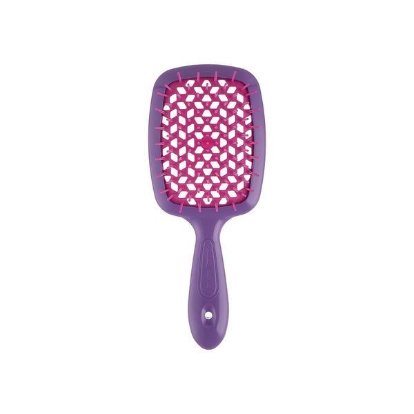 Гребінець для волосся Janeke Superbrush фіолетовий із рожевим NC000596 фото