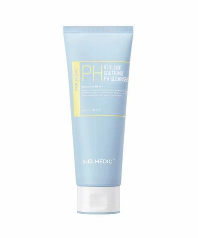 Делікатний гель-пінка для вмивання з азуленом і церамідами SUR.MEDIC+ Azulene Soothing PH Cleanser, 150 мл NC004616 фото