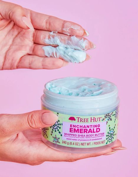 Баттер для тіла Tree Hut Enchanting Emerald Whipped Body Butter 240g NC003010 фото