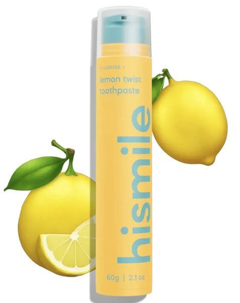 Зубна паста зі смаком лимону Hismile Lemon Twist Toothpaste, 60 г NC003892 фото