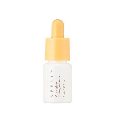 Тонізуюча сироватка з вітаміном С для сяяння шкіри Needly Vita C glow toning ampoule, 5мл NC002047 фото