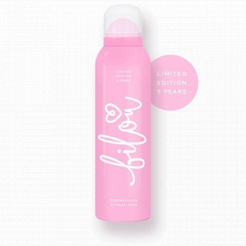 Пінка для душу BILOU Limited Edition 5 Years (рожева пінка), 200 мл NC000055 фото