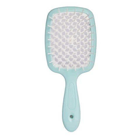 Гребінець для волосся Janeke Superbrush тіфані з білим NC004049 фото