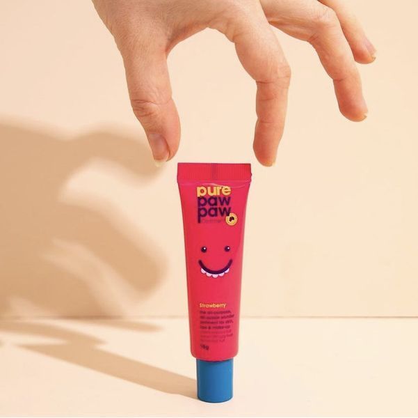 Бальзам для губ відновлюючий Pure Paw Paw Strawberry 15 г NC000135 фото