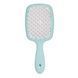 Гребінець для волосся Janeke Superbrush тіфані з білим NC004049 фото