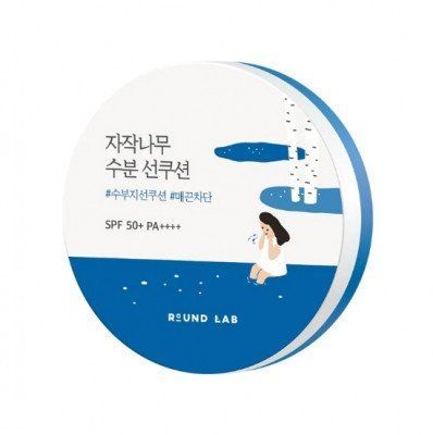 Cонцезахисний кушон з березовим соком ROUND LAB Birch Juice Moisturizing Sun Cushion, 15 г NC000474 фото