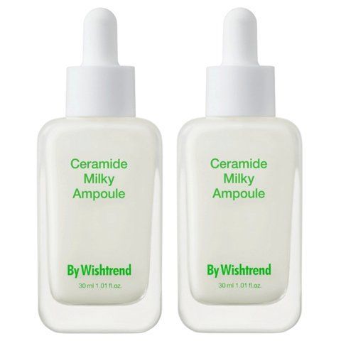 Акційний набір ампул для обличчя BY WISHTREND Ceramide Milky Ampoule, 2 x 30 мл NC004907 фото